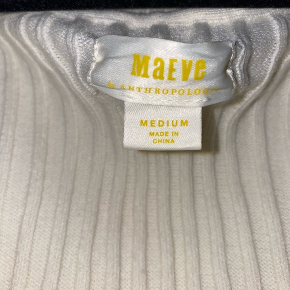 Maeve Cream Ribbed Sweater - Picture 6 of 6